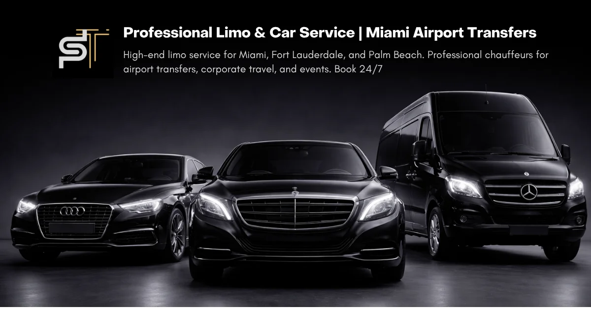 limo in miami